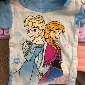 Frozen Kids pjs set Blue
